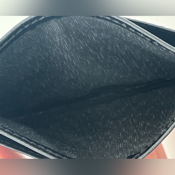 Whistles - Card Wallet - Black Croc - Card Case - ID & Credit Card Holder - Picture 5 of 7